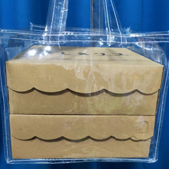 

KP8 Termurah Tas Hajatan FULL MIKA 15mm uk22x22x2cm PxLxT Harga LUSIN isi 12