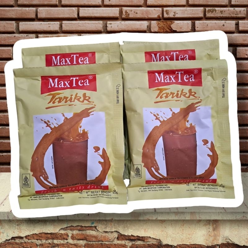 

Max Tea Tarik 10 Sachet berat 25g