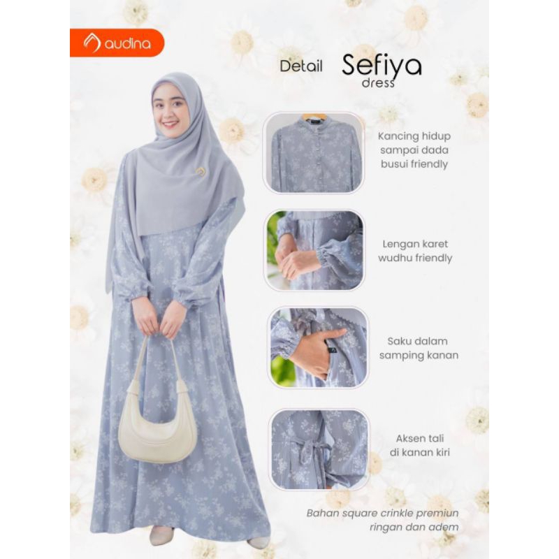 [SUDAH READY] Sefiya Tunik & Dress by Audina/ORI AUDINA