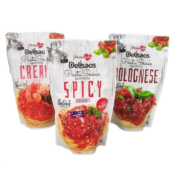 

Delisaos Mamasuka 315 gram (Arrabiata / Bolognese / Rose)