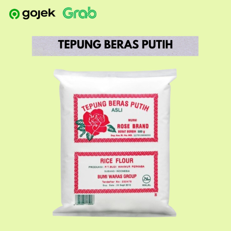

Tepung Beras Putih Rose Brand 500 Gram
