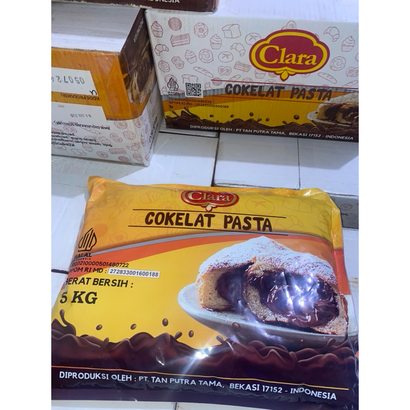

Bny31 SELAI ISIAN ROTI CLARA 5 Kg SLAI COKLAT FILLING CLARA 5 Kg