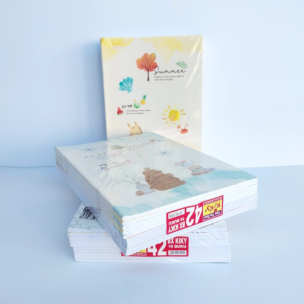 

Buku Tulis KIKY 42 lembar per pack isi 10 BUKU