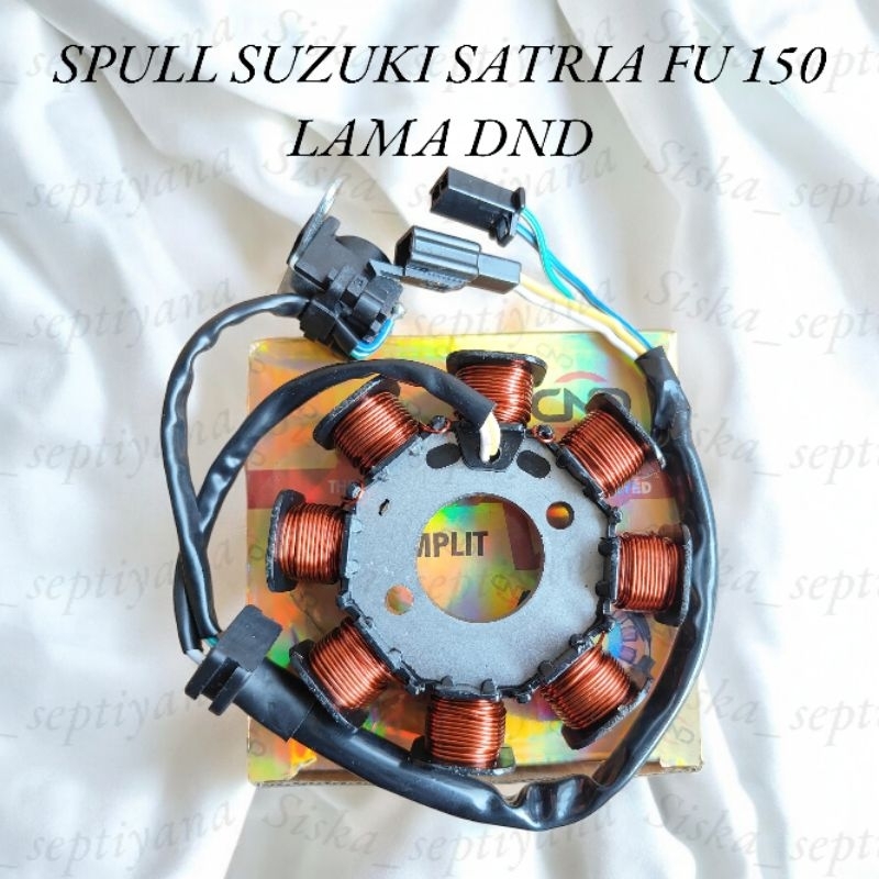 Spul Spull Spoll Sepul Assy Stator Set Pulser Suzuki Satria FU 150 Lama Old Karbu 21D DND