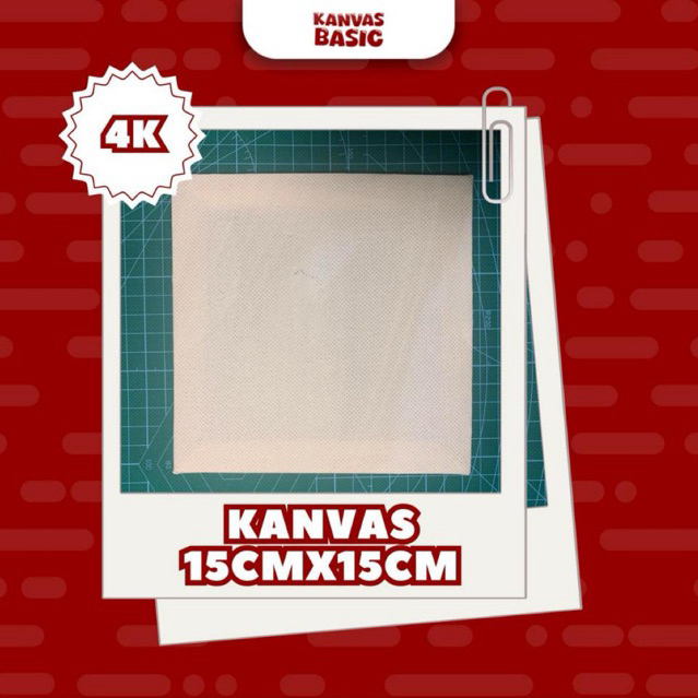 

Kanvas Lukis Basic Polos Ukuran 15CMX15CM Bahan Spunbond Terjangkau