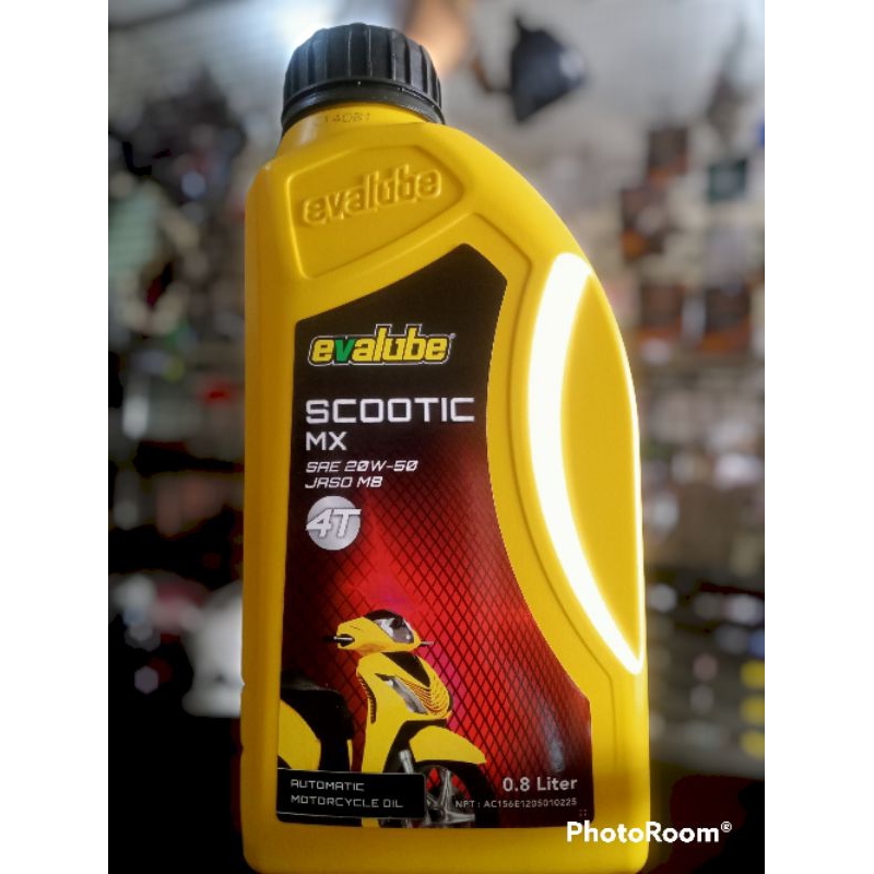 Oli Evalube SCOOTIC, Oli matic SAE 20w-50