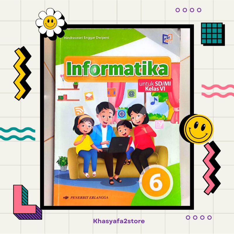 buku informatika kelas 6 SD erlangga