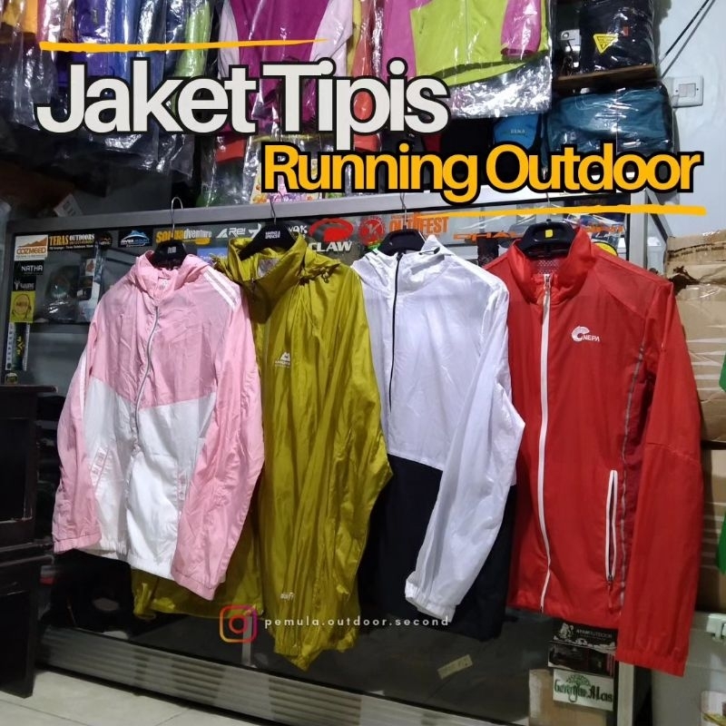 Jaket Outdoor Running Second