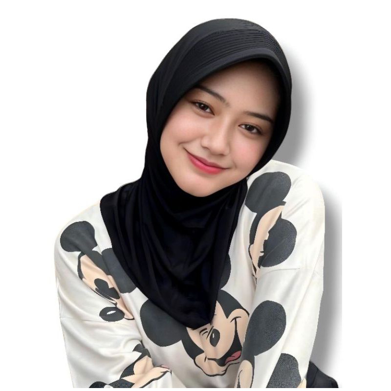 Hijab Sport By Snada/Kerudung Bergo Instan