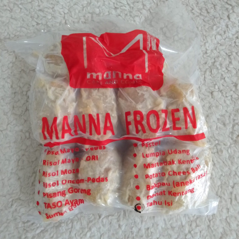 

MANNA FROZEN PREMIUM (Frozen) Pastel Bihun Telur Sayur Isi 10 Pcs