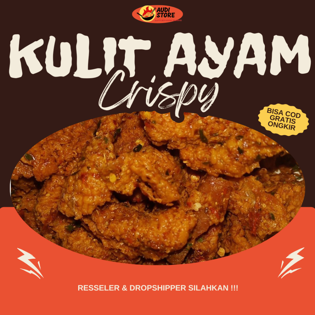 

Kulit Ayam Crispy Pedas