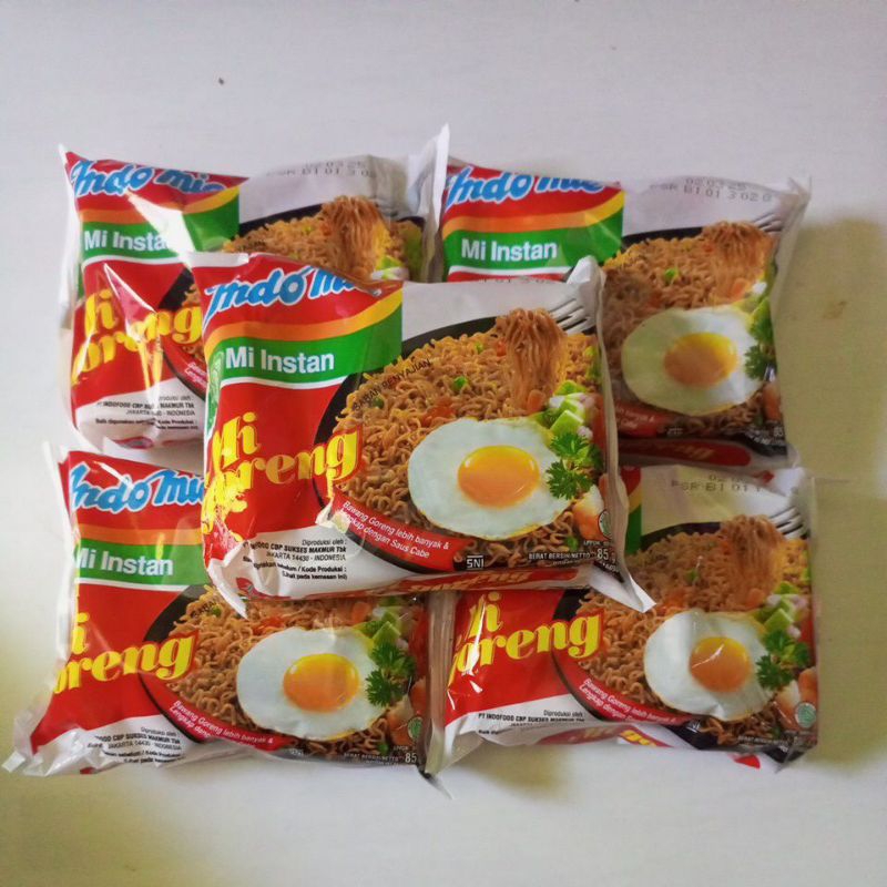 

Mi goreng indomie 85g × 5