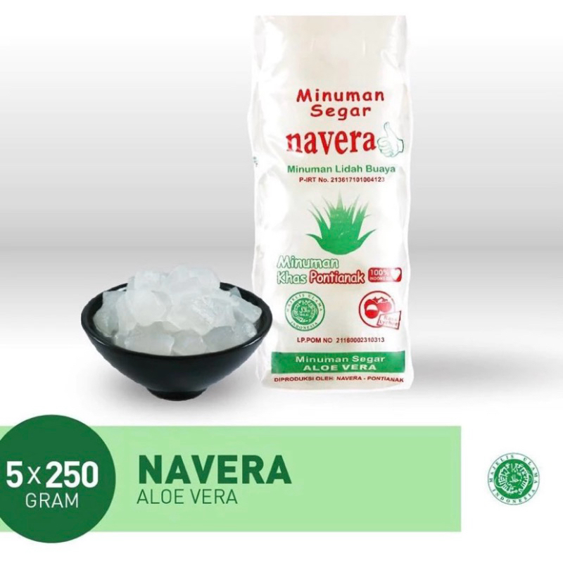 

Minuman Aloe Vera/Lidah Buaya Navera Asli Pontianak