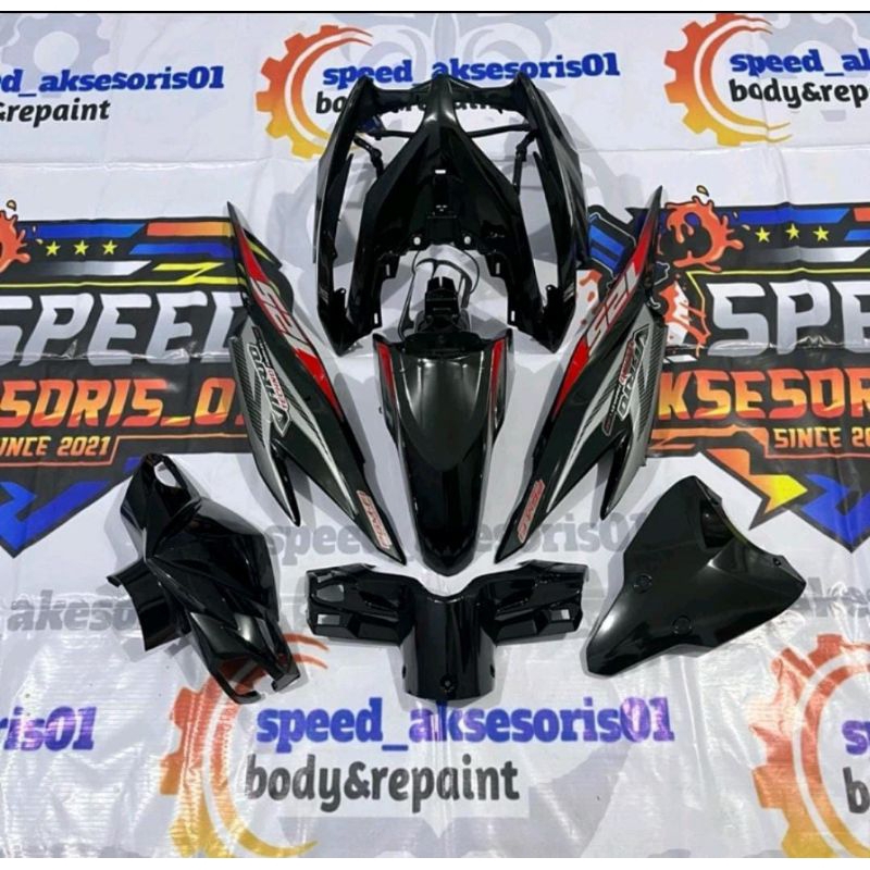 BODY HALUS VARIO 125 OLD WARNA HITAM SPAKBOR VARIO NEW