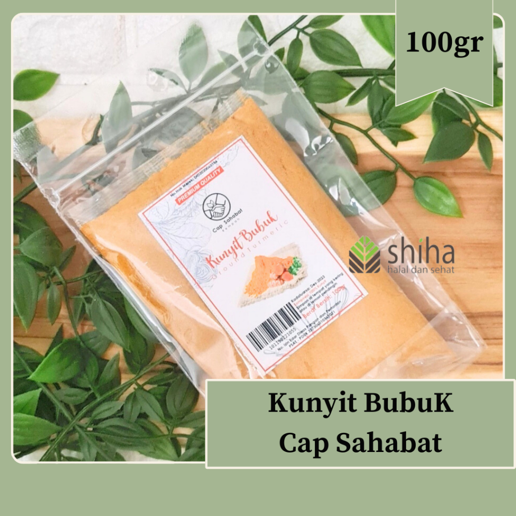 

Kunyit Bubuk 100gr Cap Sahabat