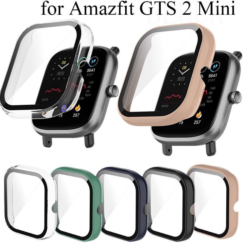 TERBUKTI Case Pelindung Layar Tempered Glass Bumper Amazfit GTS 2 Mini