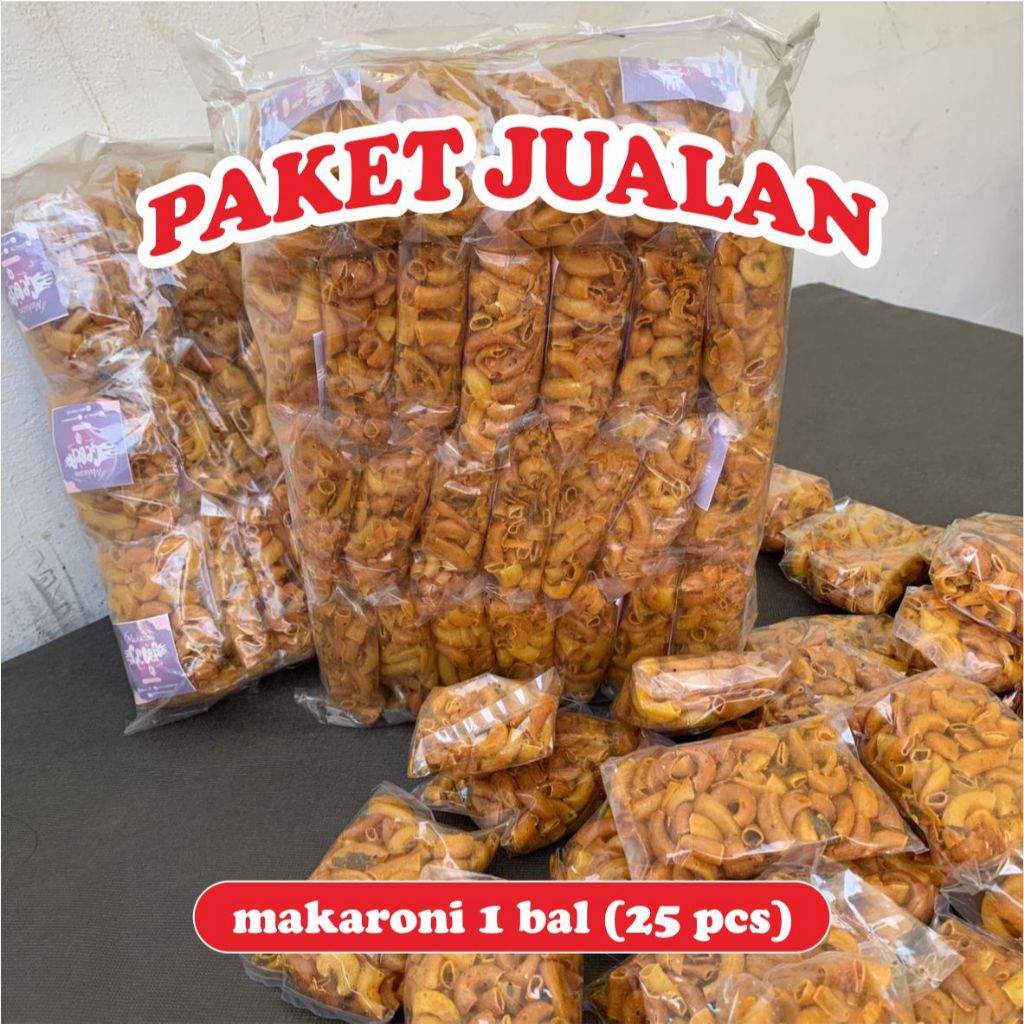 

MAKARONI 1 BALL (ISI 25 PCS) PEDAS DAUN JERUK // MAKARONI UKURAN KECIL 1 BALL (ISI 25 PCS)