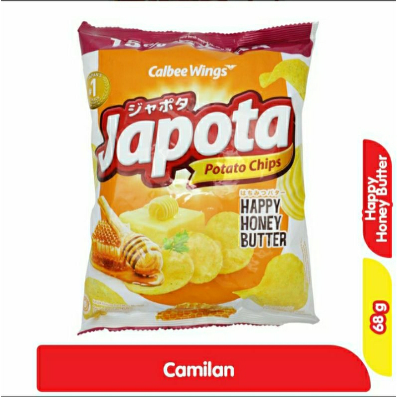 

Japota Keripik Kentang Happy Honey Butter 68 g