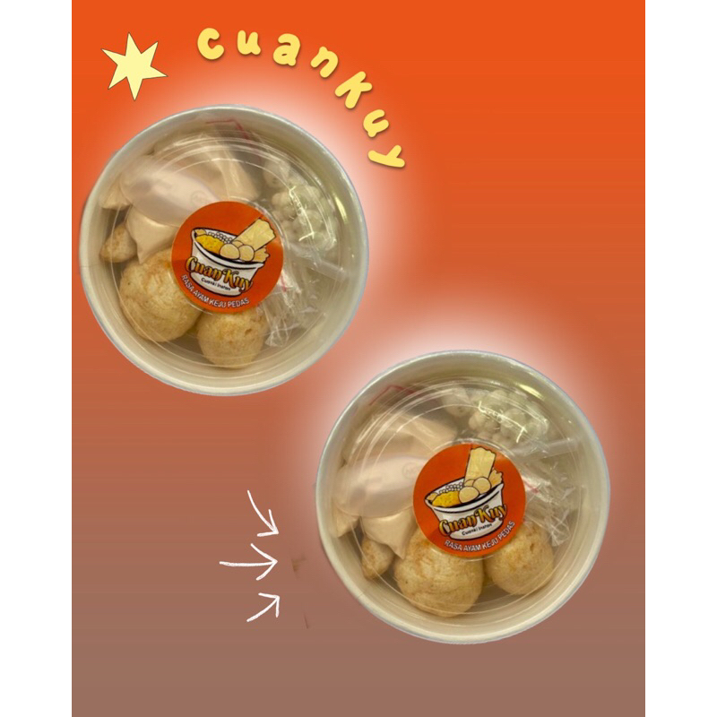 

CuanKuy Cuanky Instan rasa Ayam & Keju nikmat
