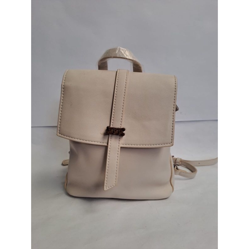 Tas Ransel Wanita warna Putih | Preloved Tas Ransel