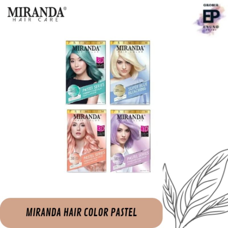 MIRANDA HAIR COLOR PASTEL || PEWARNA RAMBUT MIRANDA
