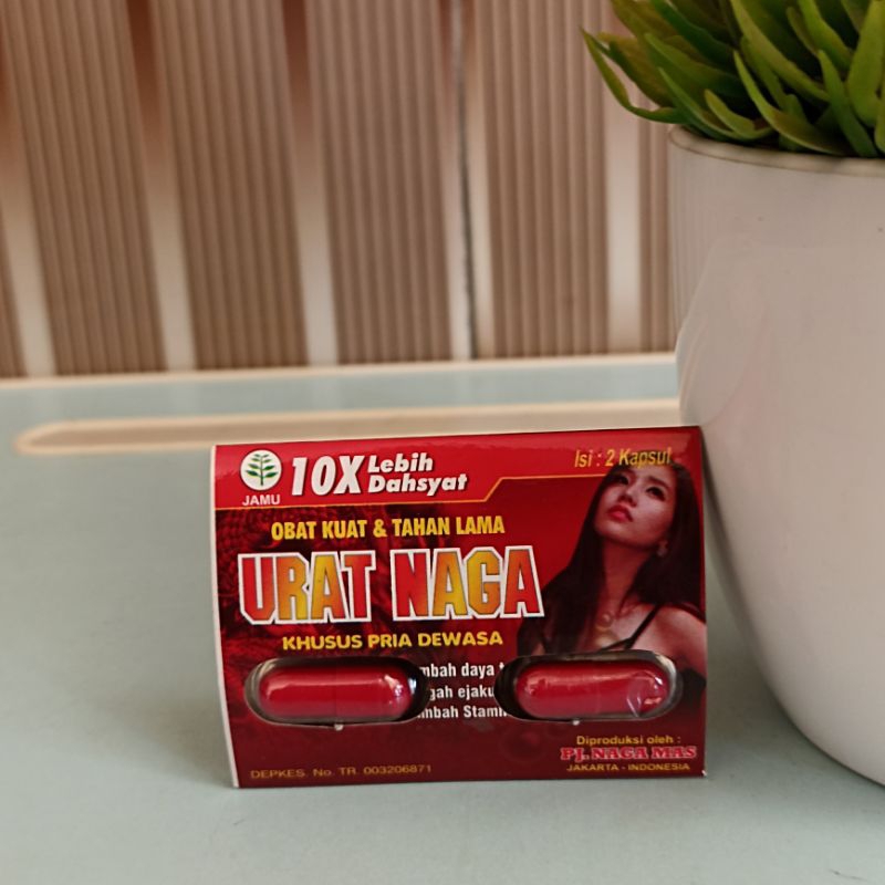 URAT NAGA OBAT KUAT + OBAT TAHAN LAMA (1 BLISTER) PENAMBAH STAMINA + VITALITAS PRIA DEWASA OBAT EJAK