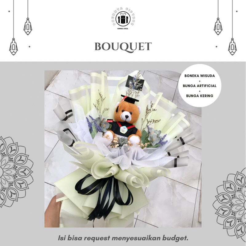 

(poennya.giftbox) buket boneka wisuda