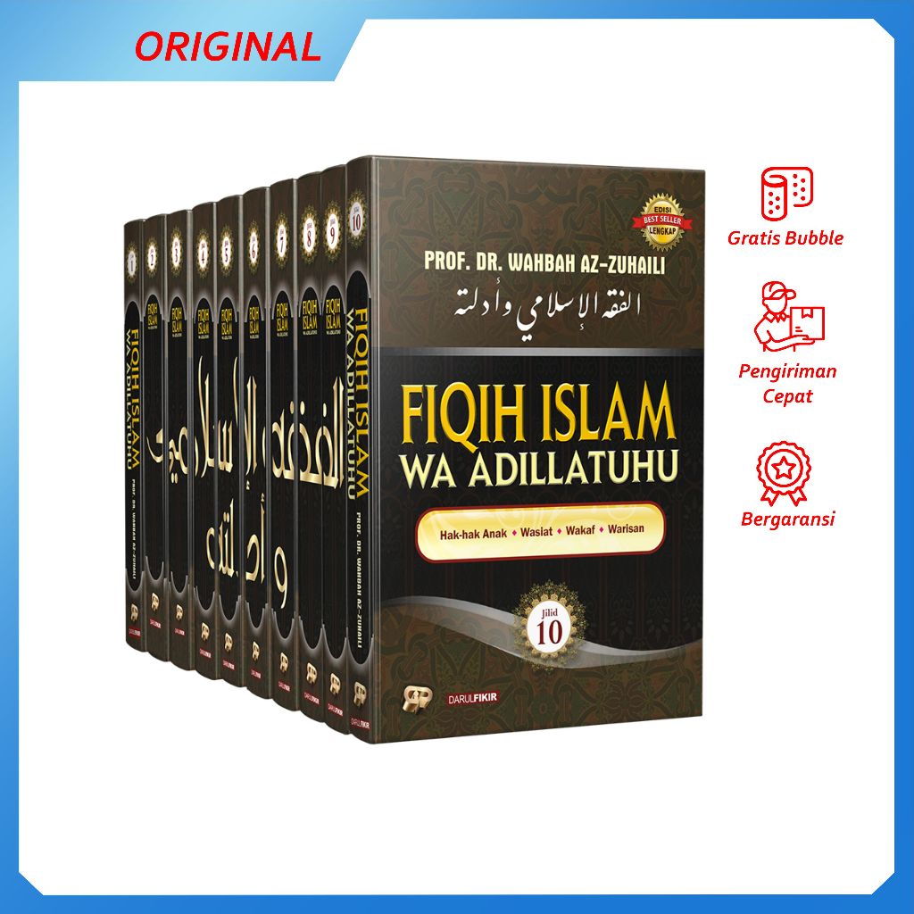 1 Set Fiqih Islam Wa Adillatuhu (10 Jilid)