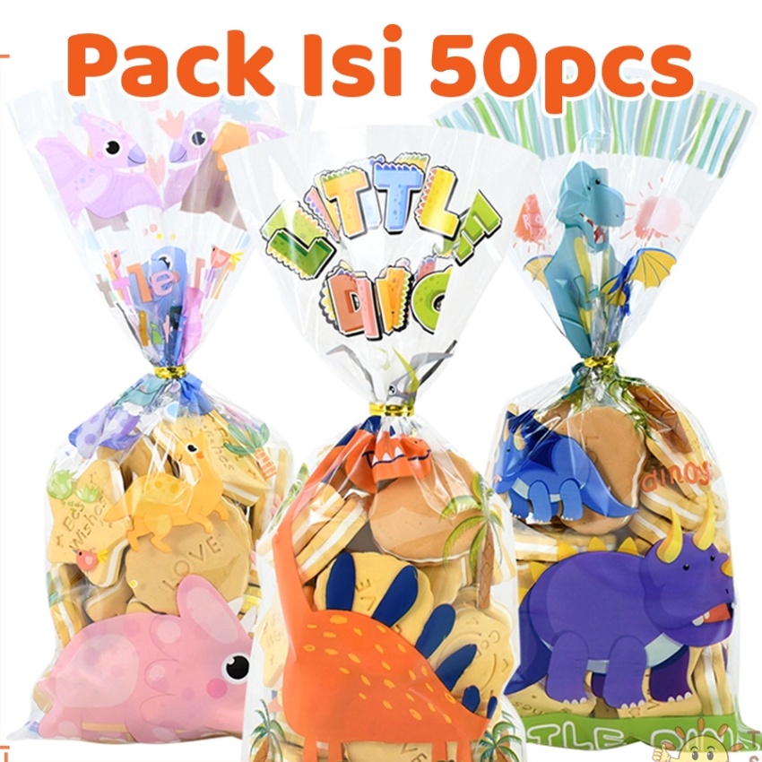 

Gila TAIYO Plastik Souvenir Pack 5 Pcs 27x125 cm Bingkisan Goodie Bag Hampers Kemasan Snack Hadiah Ulang Tahun