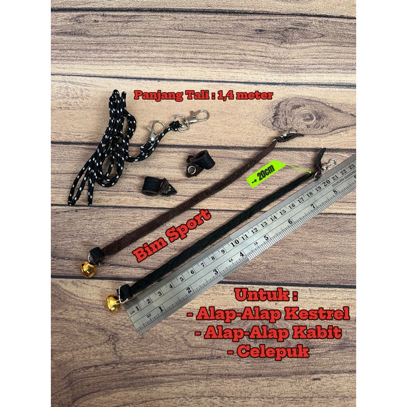 Anklet Celepuk Tali Kaki Burung Elang / Tali Kaki burung Hantu