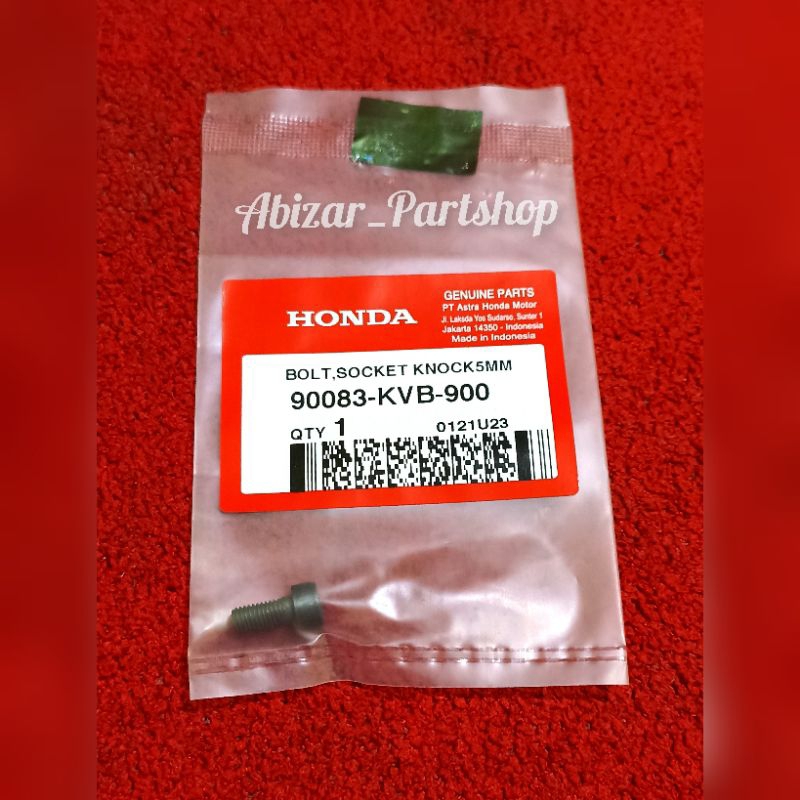Baut gigi sentrik vario 125 / baut gigi sentrik / 90083KVB900 / baut sentrik keteng / baut sintrik L