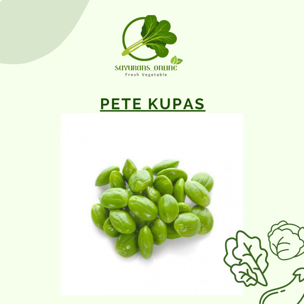 

Petai Kupas / Pete / Sayur fresh 1bungkus