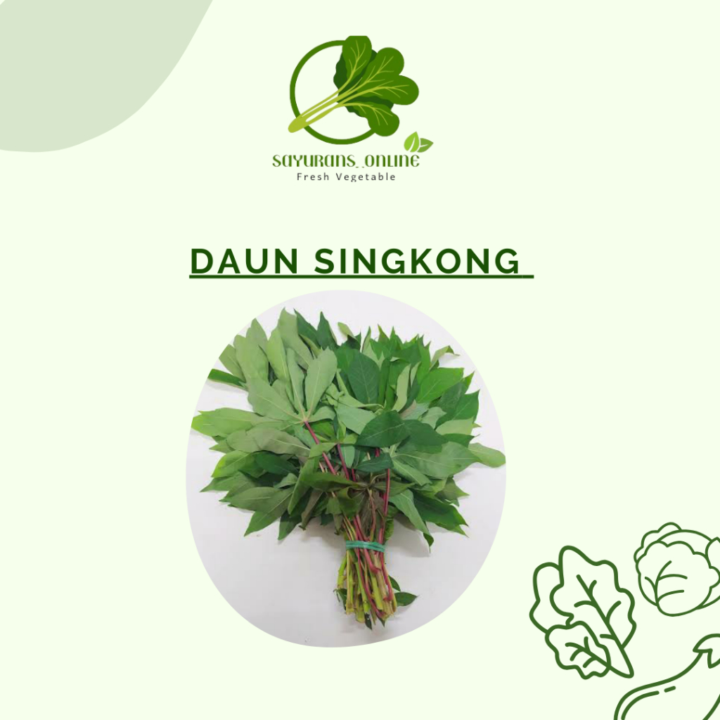 

daun singkong 1ikat