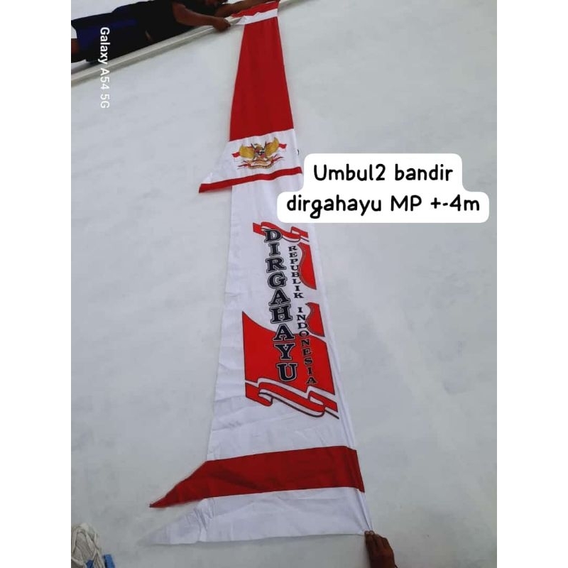 bendera umbul2 merah putih / bendera umbul2