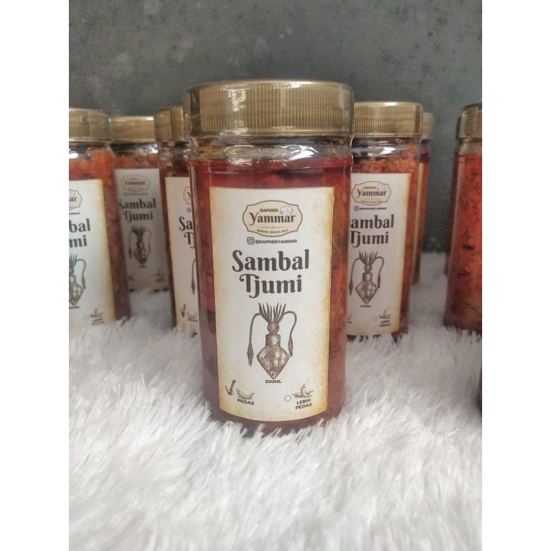 

Sambal Cumi homemade 200gram