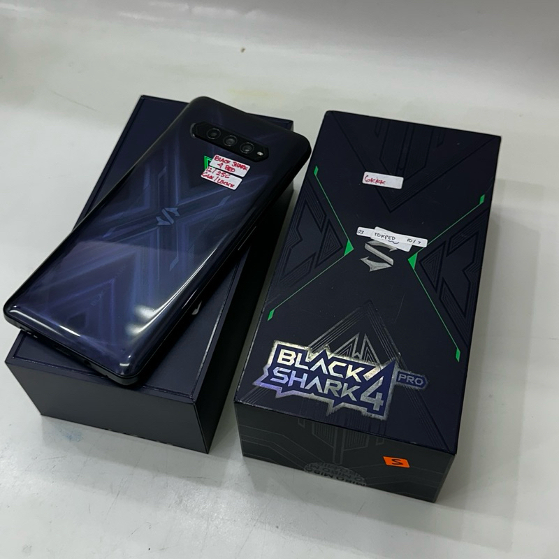 Black shark 4 pro 12/256 resmi indonesia