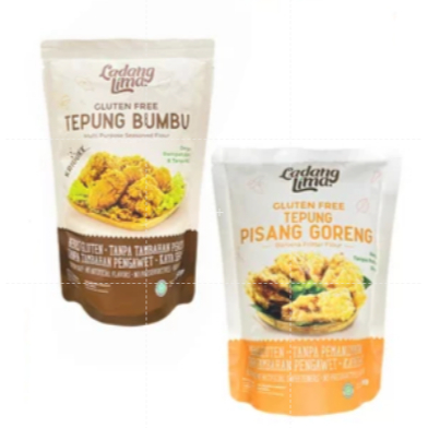 

Tepung Bumbu Serbaguna dan Tepung Pisang Goreng Ladang Lima