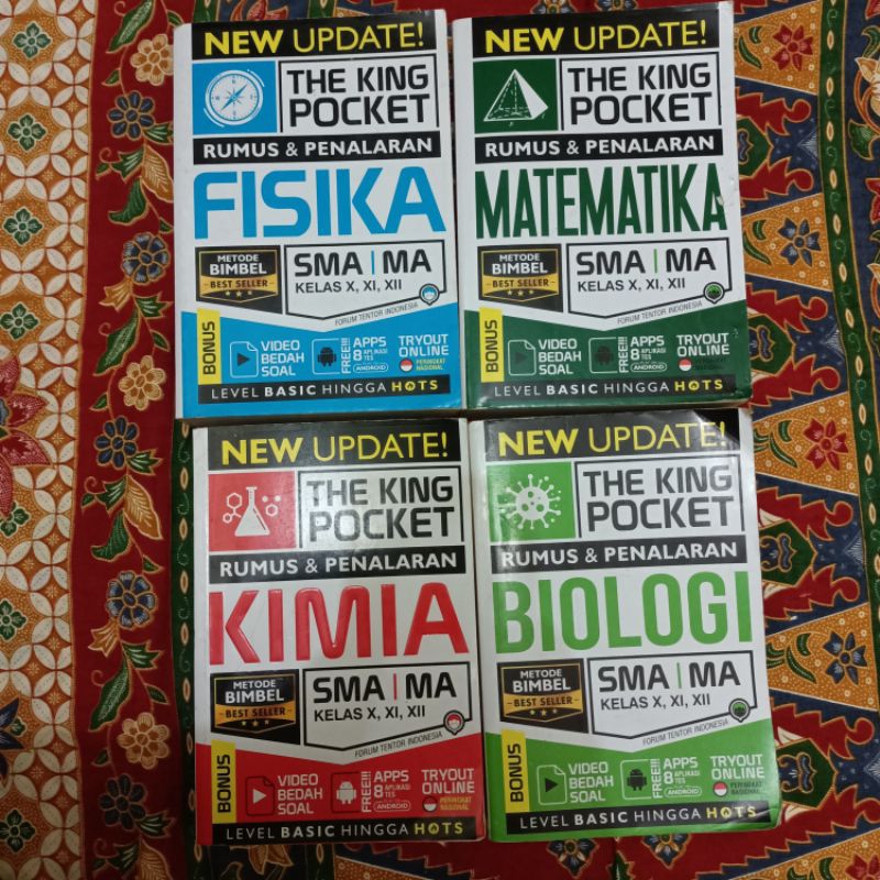 PRELOVED THE KING POCKET KEJAR TKA SAINTEK DI MANDIRI