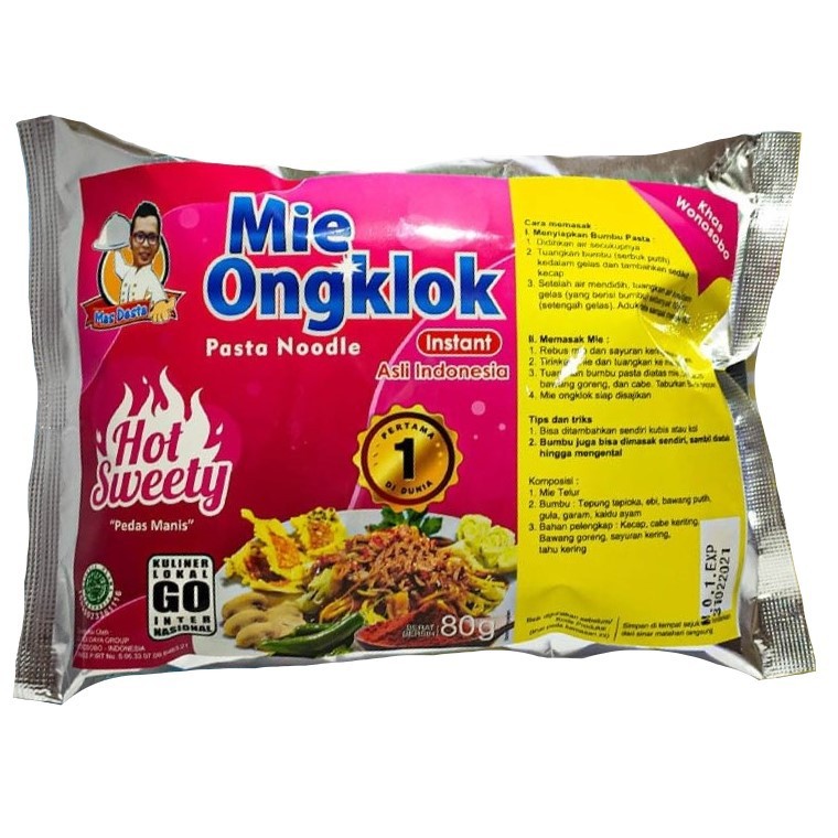 

Mie Ongklok Mas Desta Wonosobo -Rasa Super Pedas -Mi Ongklok instant -Mie Ongklok wonosobo