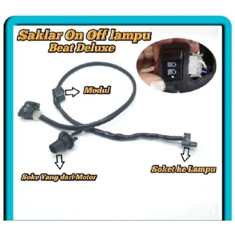 Saklar beat deluxe saklar on of PNP BEAT deluxe 2021 2022 2023 beat seluxe