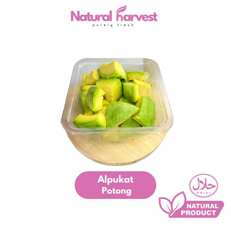 

Buah Alpukat Potong Fresh 300gr | NaturalHarvest!