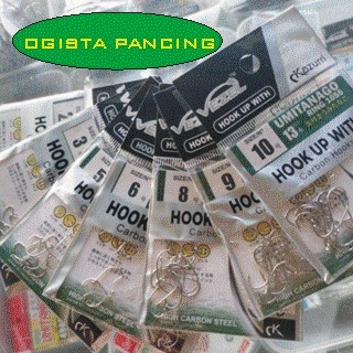 MATA KAIL PANCING KAZZURI 1055 PUTIH LOBANG KUAT DAN TAJAM