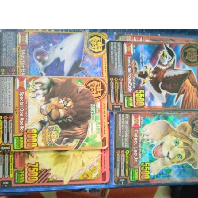 Kartu Animal Kaiser special ops apollo, icarus, dan celeo leo jr