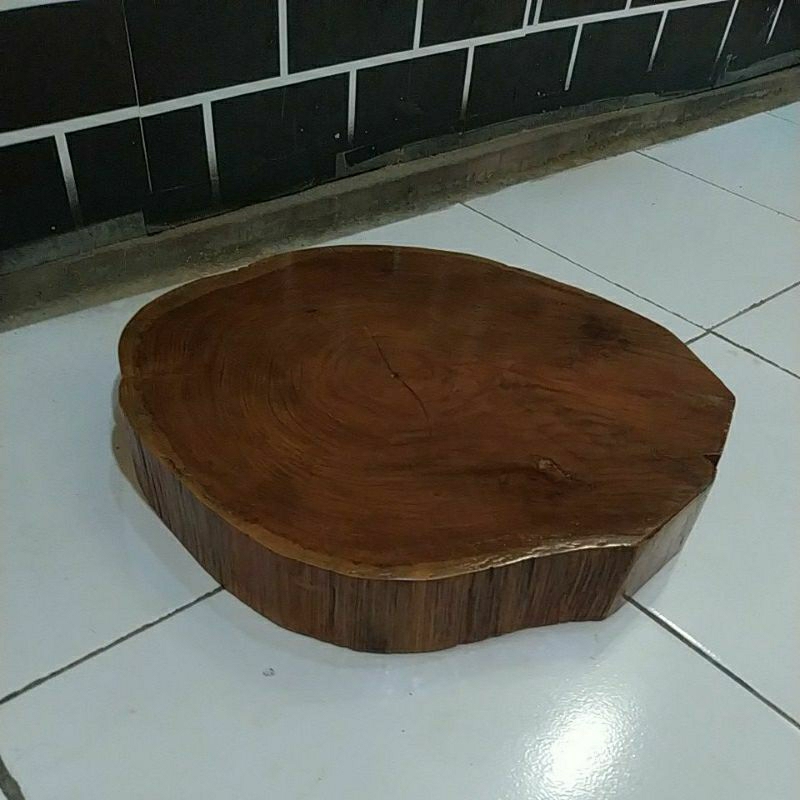 lempengan kayu jati asli, potongan kayu jati asli