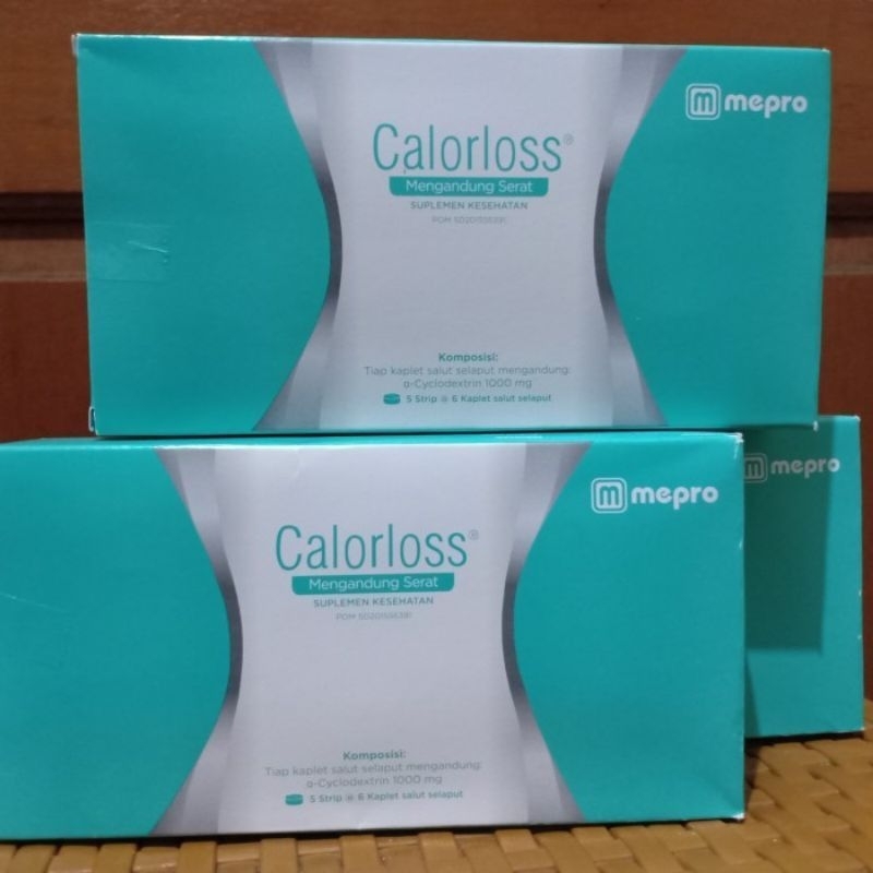 Calorloss 1 Box 30 tablet / Obat Pelangsing / Obat Diet