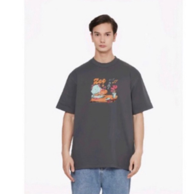 Kaos Jkt48 Vol.4 Emoji Series T-Shirt Oversize | JKT48 Zee Grey