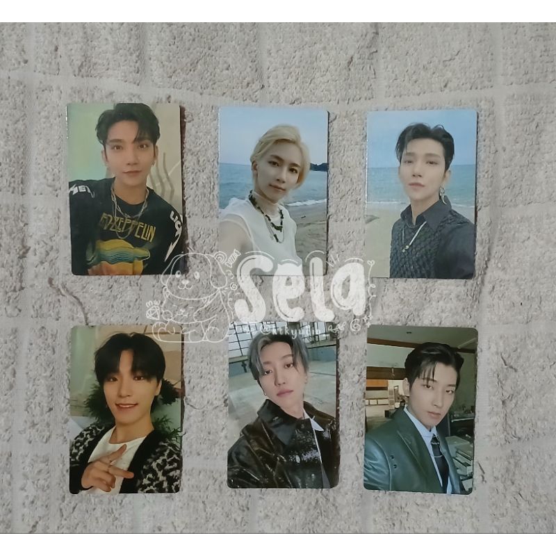 PHOTOCARD ALBUM ATTACA SEVENTEEN WONWOO JEONGHAN JOSHUA
