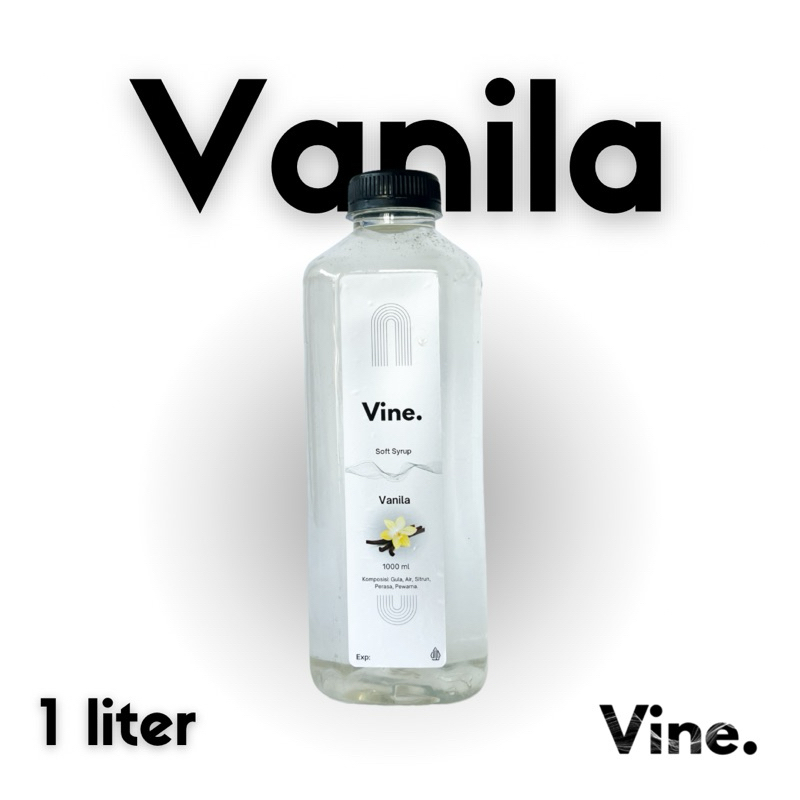 

Vine Sirup Rasa Vanila 1 Liter