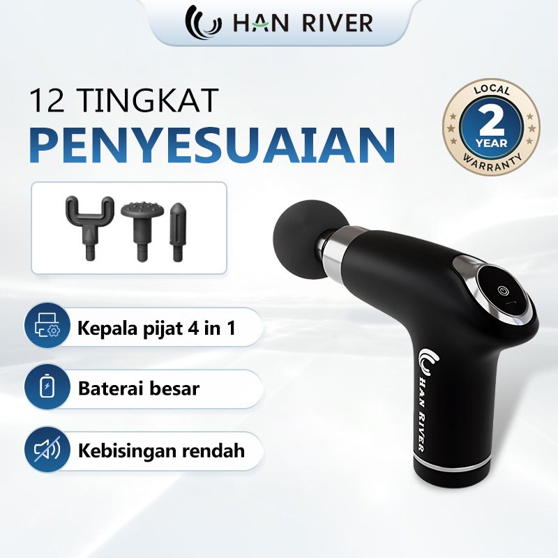 HAN RIVER Massage Gun Alat Pijat Deep Tissue Muscle