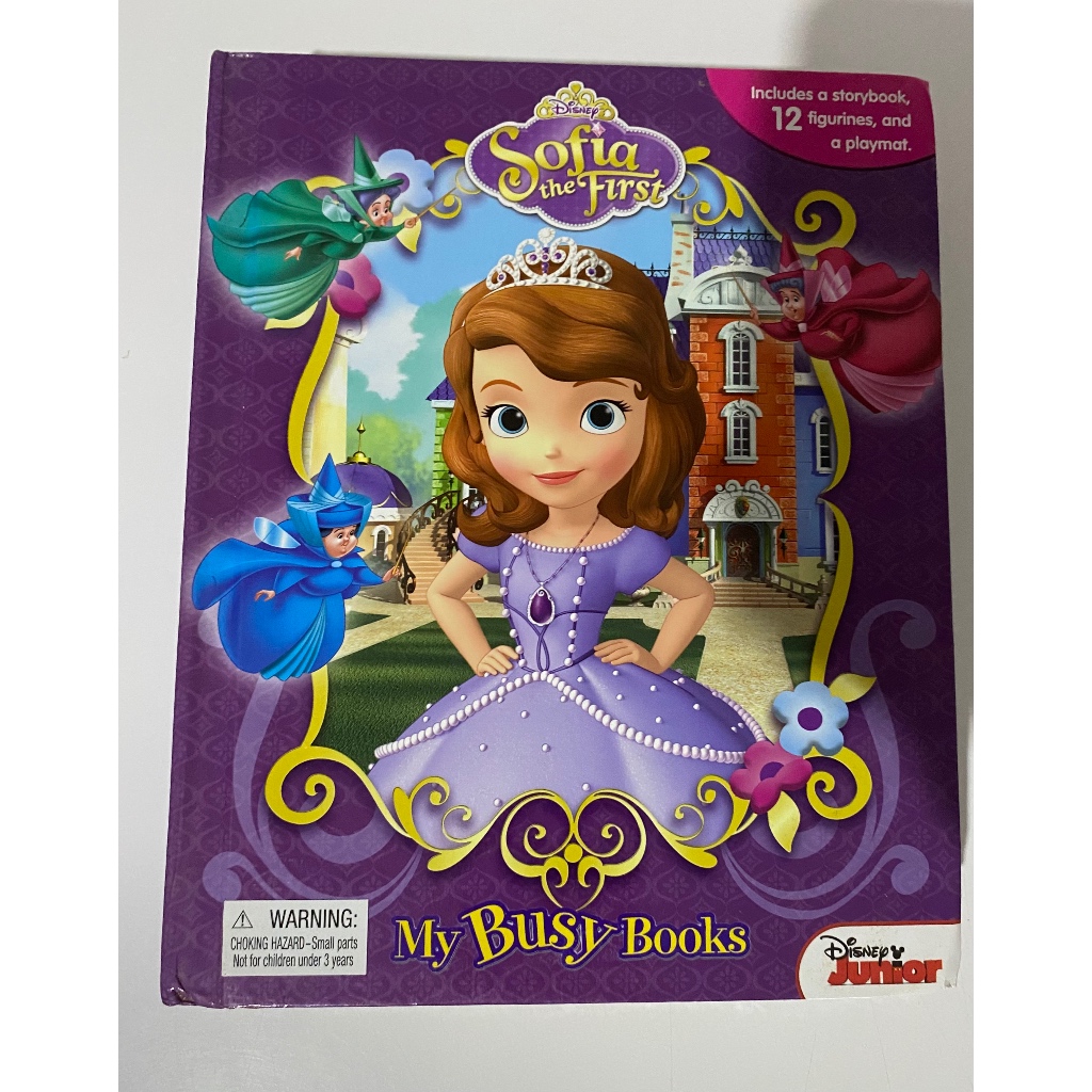 Buku anak2 bahasa inggris Sofia the First Busy book